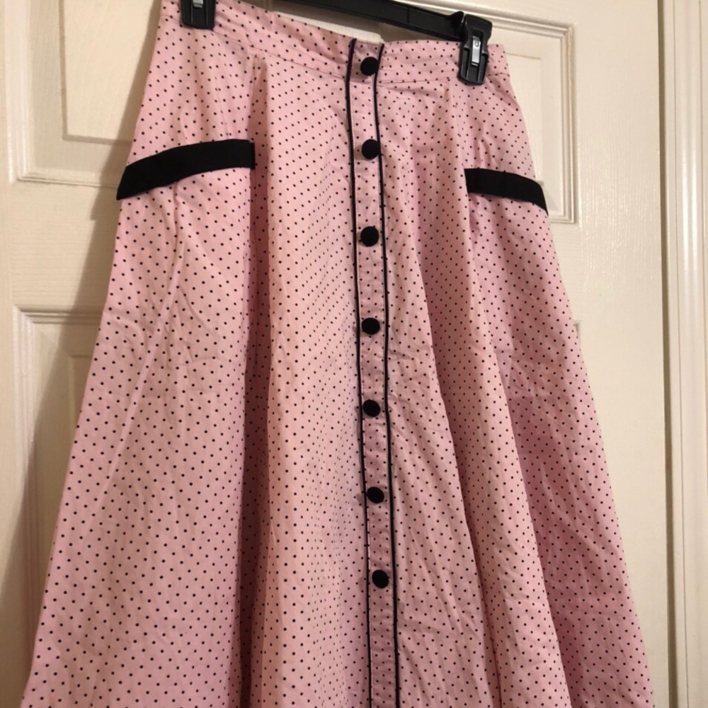 Hell Bunny polka dot skirt